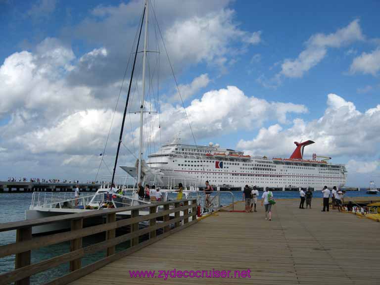 006: Carnival Fantasy, Cozumel, John Heald Bloggers Cruise 2, Deluxe Sail, Snorkel and Beach Party