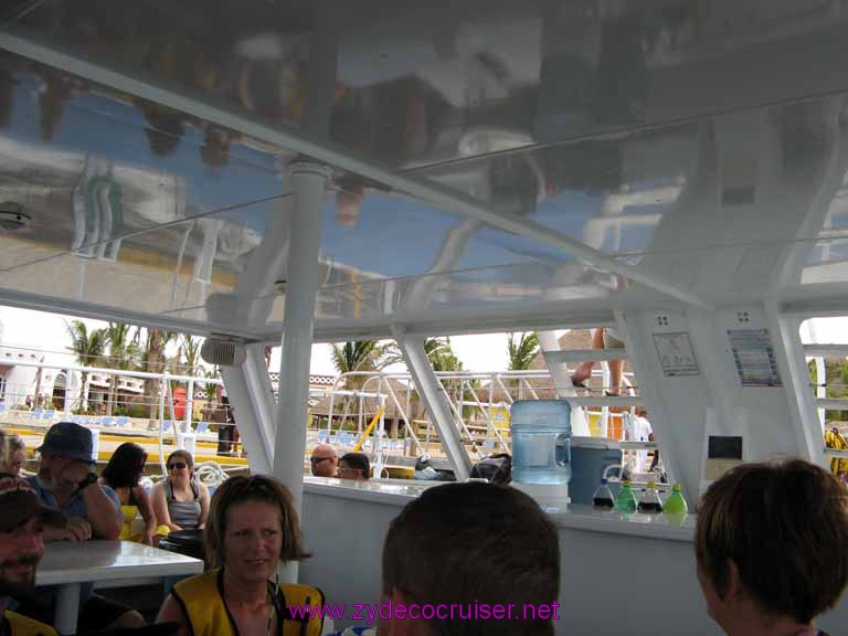 007: Carnival Fantasy, Cozumel, John Heald Bloggers Cruise 2, Deluxe Sail, Snorkel and Beach Party