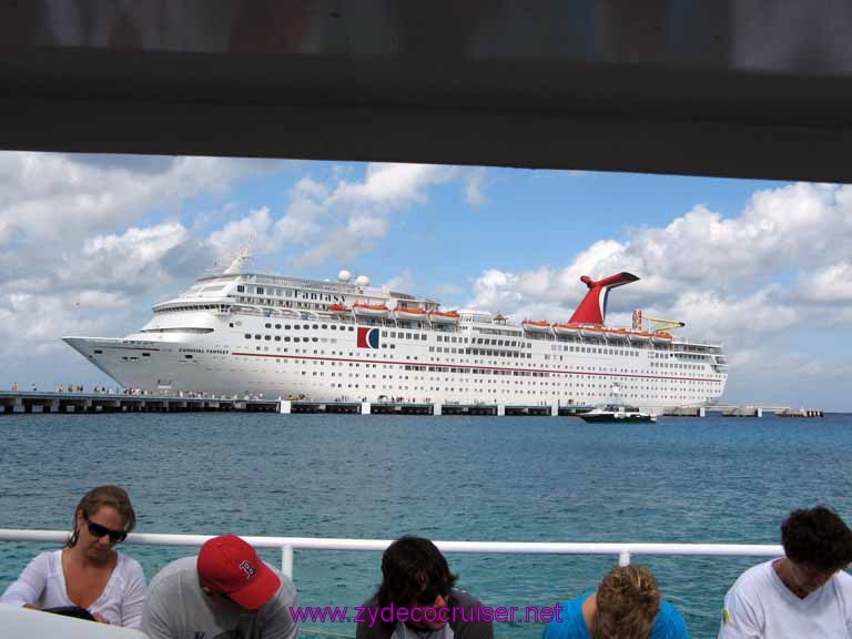 009: Carnival Fantasy, Cozumel, John Heald Bloggers Cruise 2, Deluxe Sail, Snorkel and Beach Party
