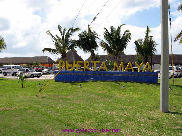 091: Carnival Fantasy, Cozumel, John Heald Bloggers Cruise 2, Puerta Maya, 