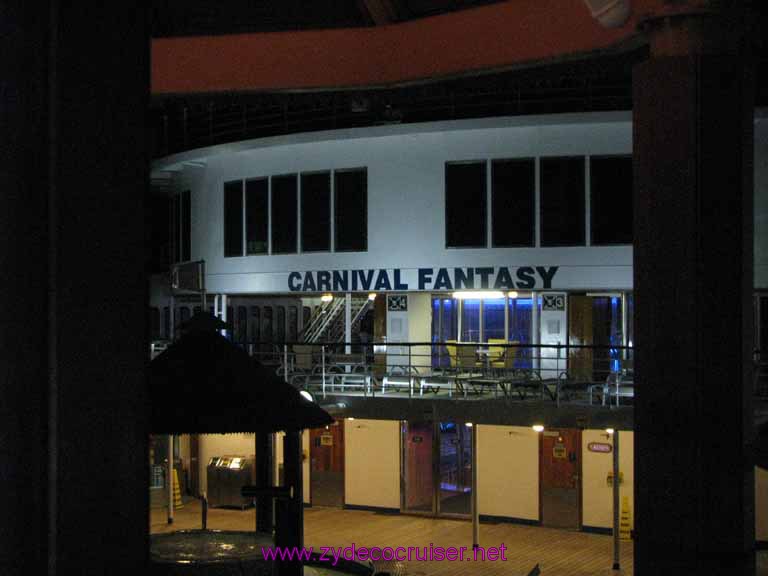 020: Carnival Fantasy, Blogger's Cruise 2, Day 1