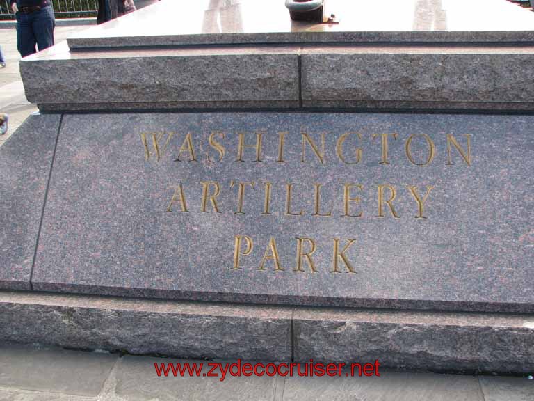 012: Washington Artillery Park, New Orleans, LA