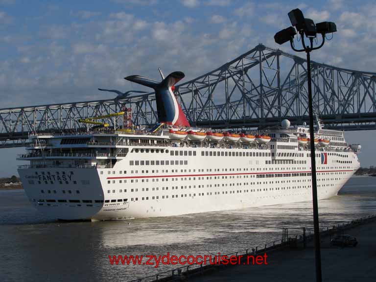 125: Carnival Fantasy Sail away New Orleans, LA