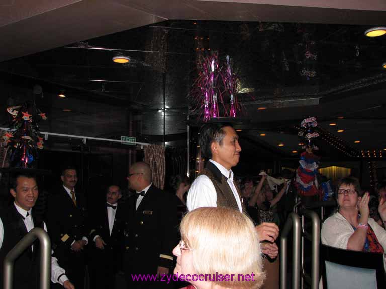 218: Carnival Fantasy, John Heald Bloggers Cruise 2, Progreso, Singing Waiters