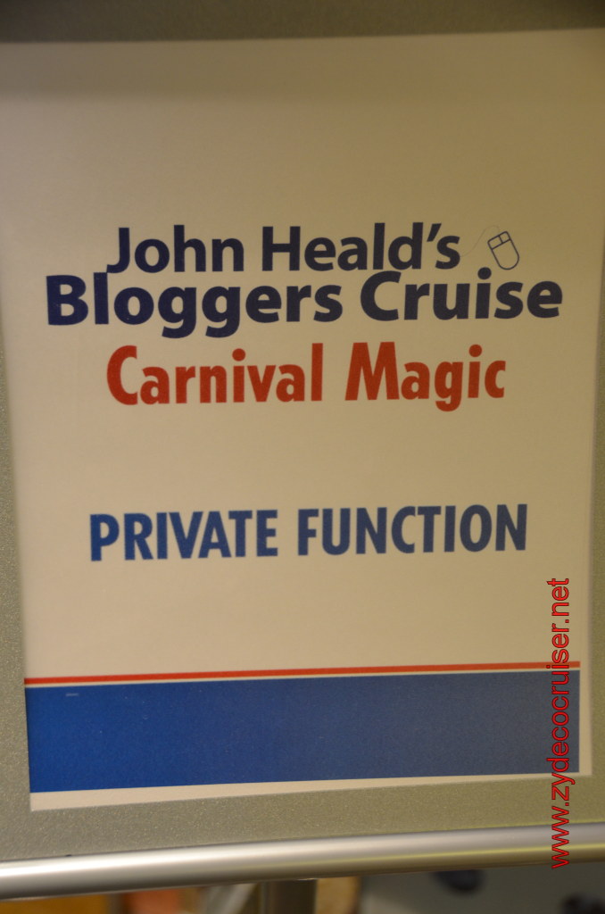 047: Carnival Magic, BC5, John Heald's Bloggers Cruise 5, Sea Day 2, 