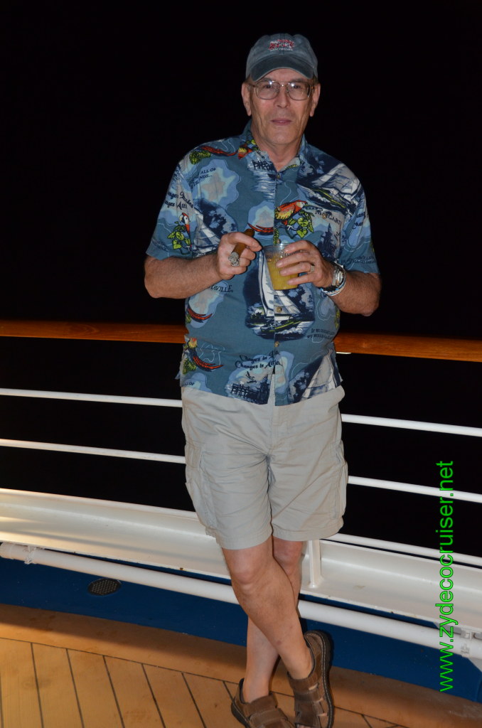 321: Carnival Magic, BC5, John Heald's Bloggers Cruise 5, Montego Bay, Jamaica, Private Function, Cigars Under the Stars, Colonel Klink, 