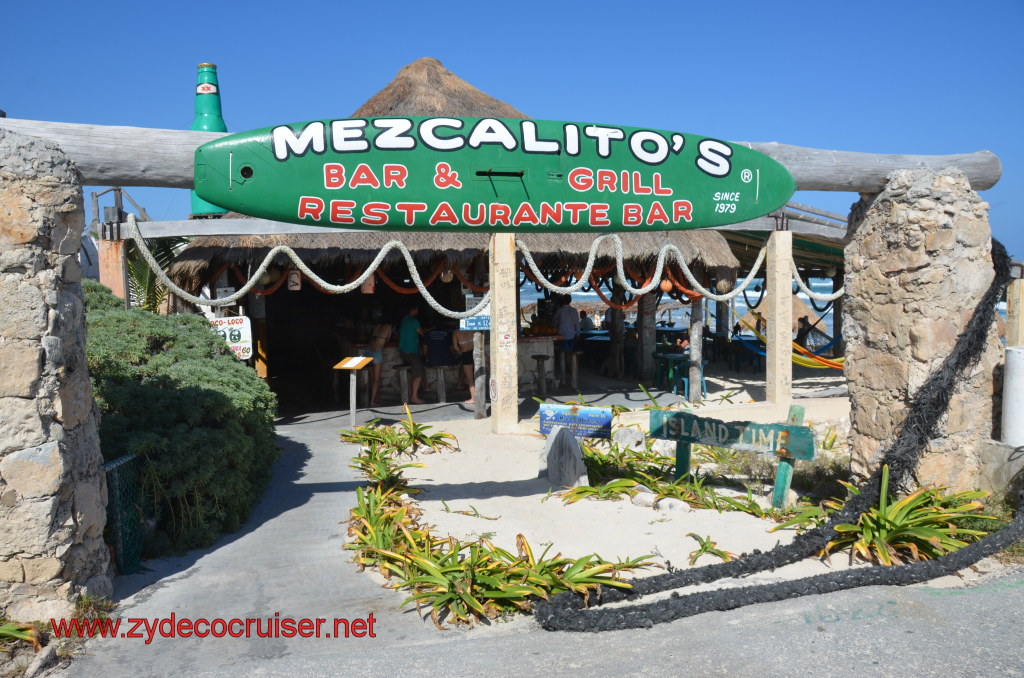 242: Carnival Magic, BC5, John Heald's Bloggers Cruise 5, Cozumel, Island Taxi Tour, Mezcalito's Bar & Grill, 