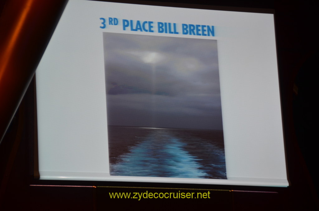 271: Carnival Magic, BC5, John Heald's Bloggers Cruise 5, Sea Day 3, Bloggers Farewell Party, Photo Contest 3rd Place, 