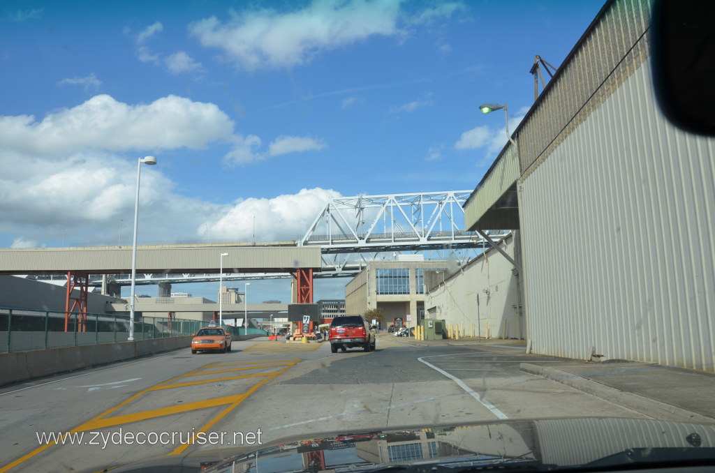 011: Approaching Erato Street cruise terminal, New Orleans, 