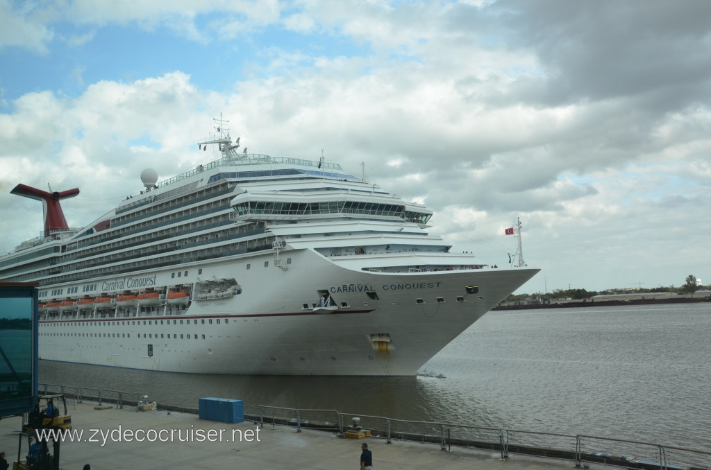 023: There she is, Carnival Conquest finally arrives back home in New Orleans, MY New Orleans, 