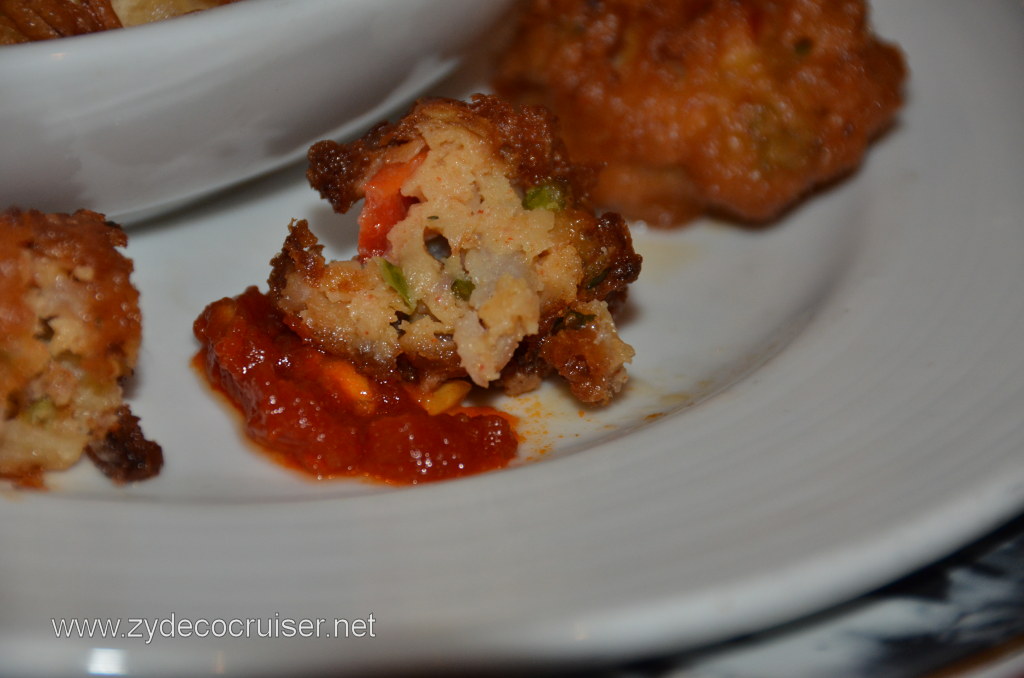 Carnival Conquest (fake) Spicy Alligator Fritters