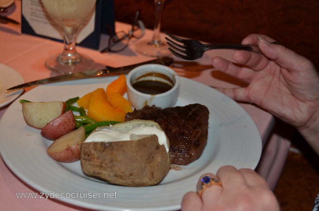 Carnival Conquest Grilled Flat Iron Steak from USDA Choice Beef