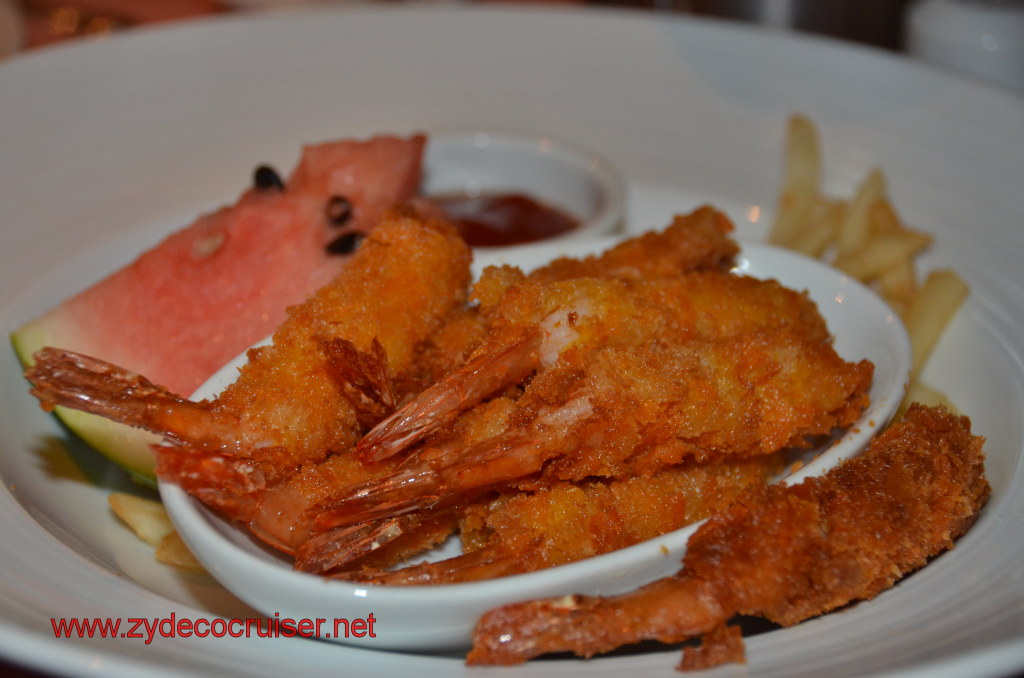 Carnival Conquest Shrimp and Fries 