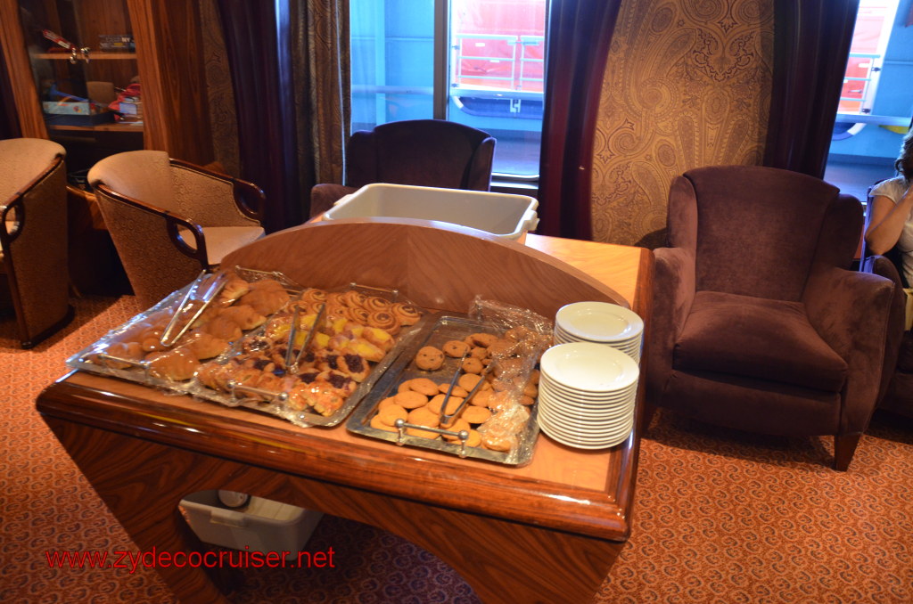 039: Carnival Conquest, Nov 19, 2011, Sea Day 3, Behind the Fun cookies in the library