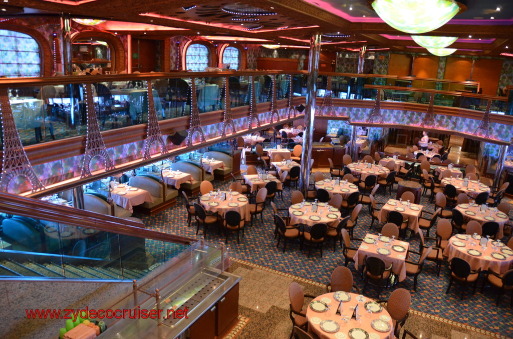 084: Carnival Conquest, Nov 19, 2011, Sea Day 3, Renoir Restaurant