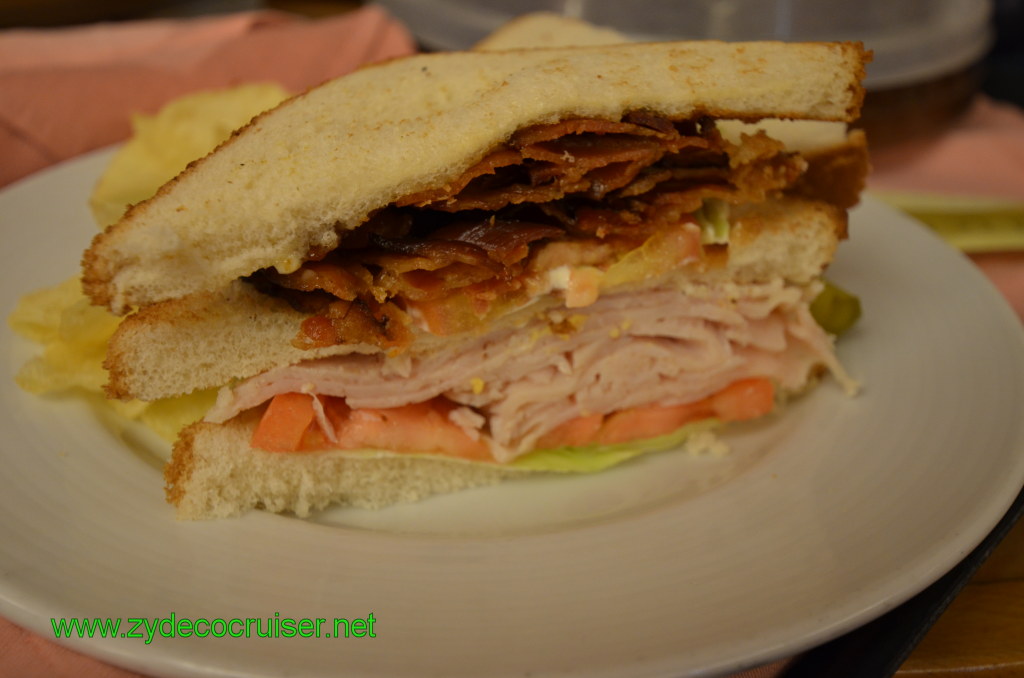 If you toss one piece of bread, combine a turkey and a BLT, voila, an instant club sandwich