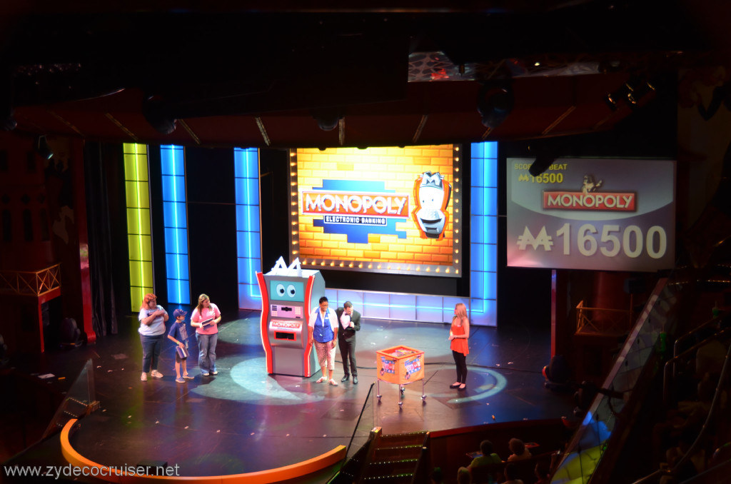131: Carnival Conquest, Fun Day at Sea 1, Hasbro the Game Show, Monopoly, 