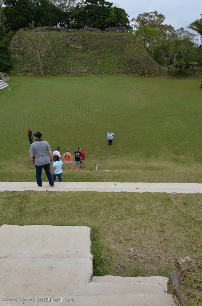 090: Carnival Conquest, Belize, Belize City Tour and Altun Ha, View from top of A-3