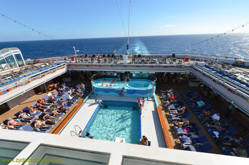 029: Carnival Conquest, Fun Day at Sea 3, Sky Pool, Hot tubs, 