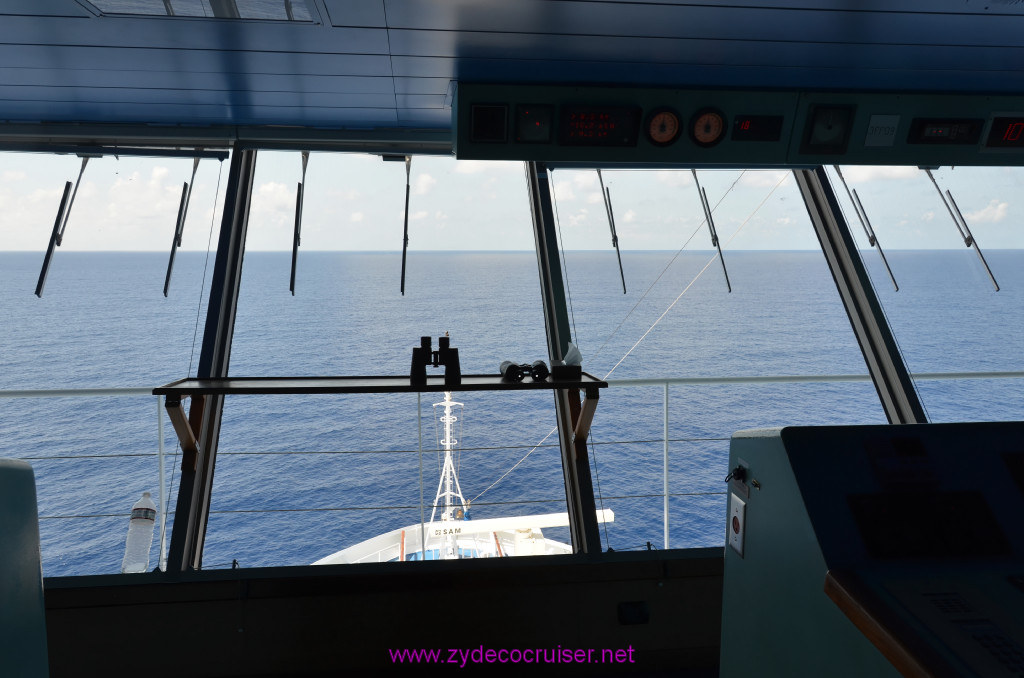 013: Carnival Conquest Cruise, Fun Day at Sea 2, Tea on the Bridge with Captain Francesco La Fauci