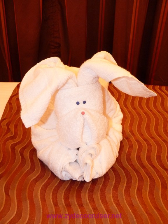 3697: Carnival Dream Towel Rabbit