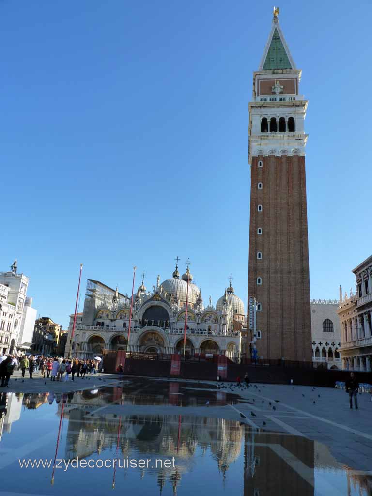 4451: Carnival Dream - Venice, Italy - St Mark's Square - Acqua Alta