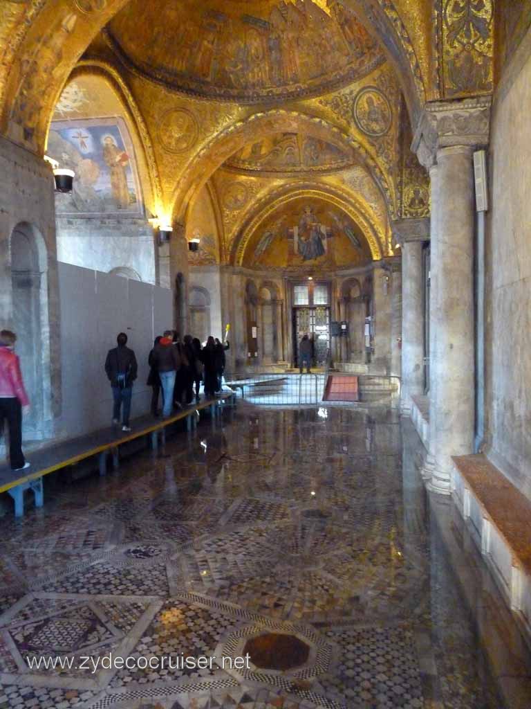 4521: Carnival Dream - Venice, Italy - St Mark's Basilica - during Acqua Alta (high water)