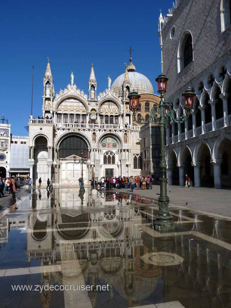 4529: Carnival Dream - Venice, Italy - St Mark's Square during Acqua Alta