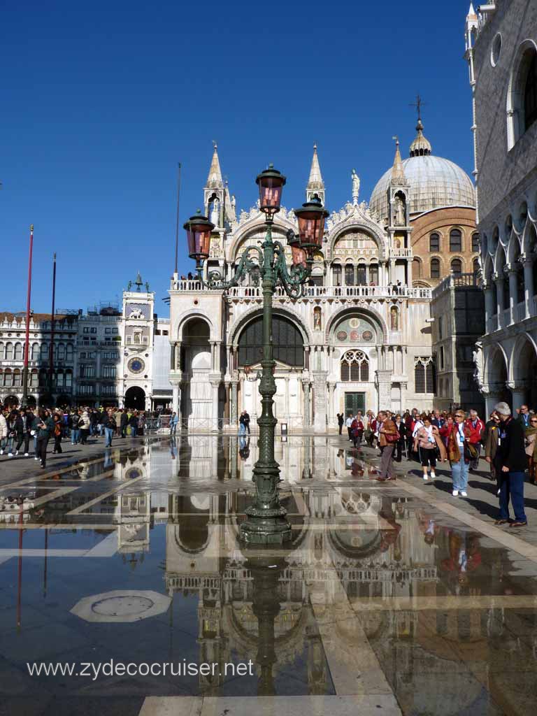 4530: Carnival Dream - Venice, Italy - St Mark's Square during Acqua Alta