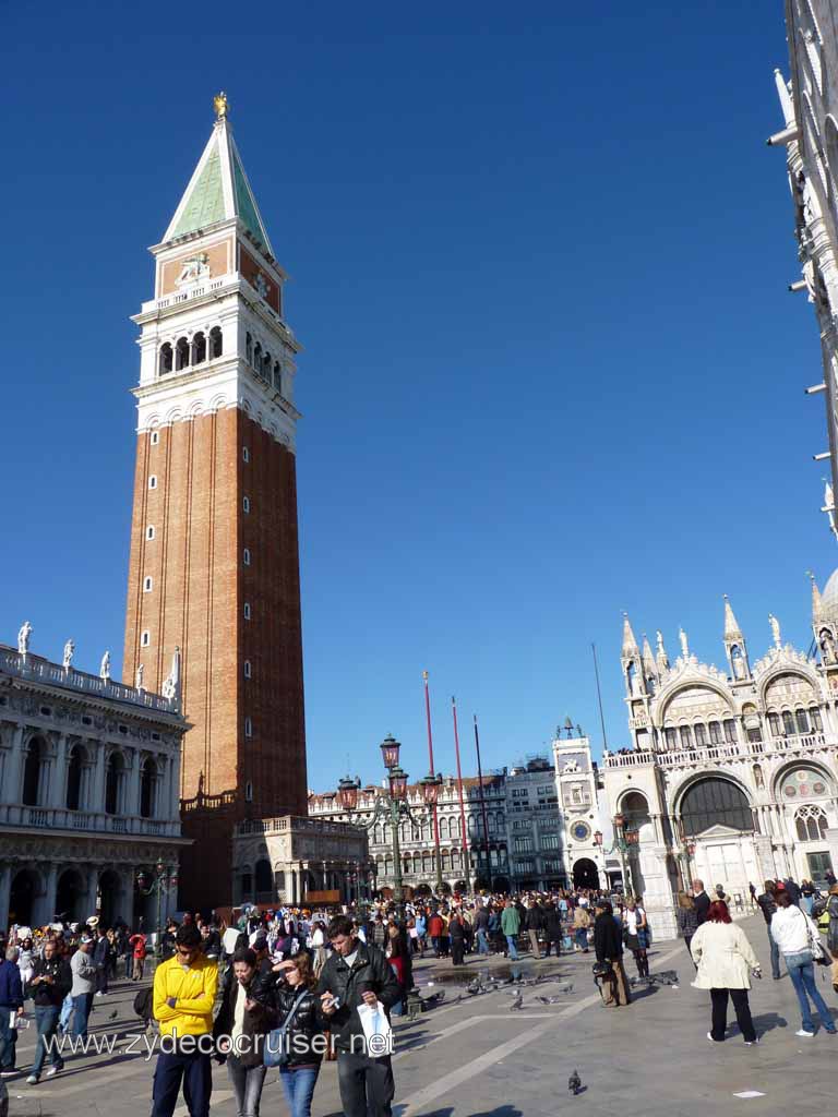 4531: Carnival Dream - Venice, Italy - St Mark's Square - Bell Tower - Campanile
