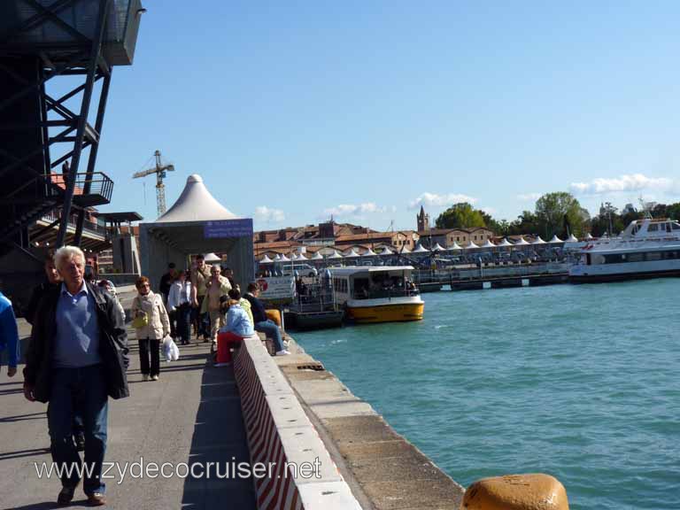 4630: Carnival Dream - Venice, Italy - Alilaguna dock near cruise ship