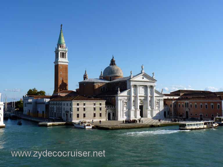 4655: Carnival Dream leaving Venice, Italy - San Giorgio Maggiore