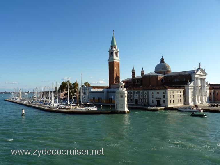 4656: Carnival Dream leaving Venice, Italy - San Giorgio Maggiore