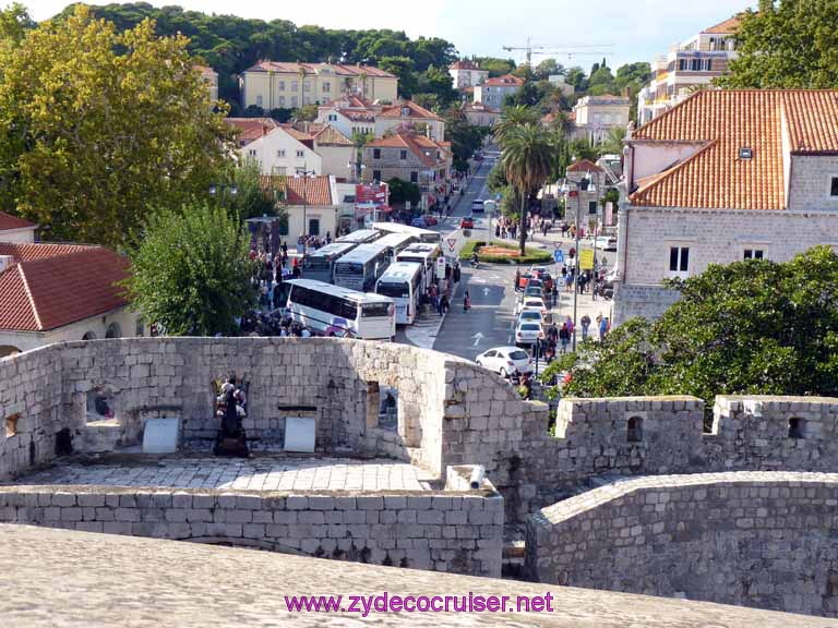 4852: Carnival Dream - Dubrovnik, Croatia -  Walking the Wall