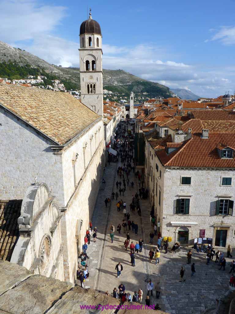 4853: Carnival Dream - Dubrovnik, Croatia -  Walking the Wall