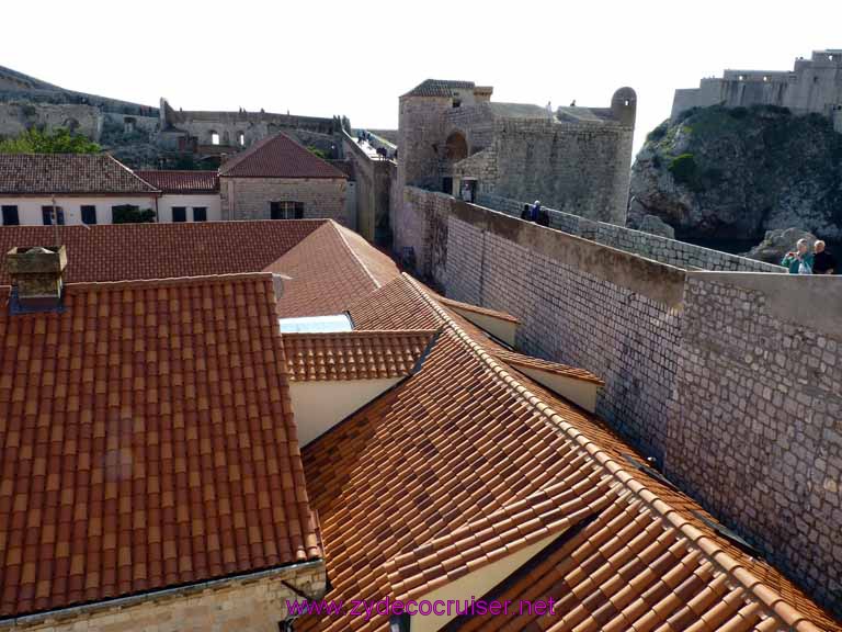 4855: Carnival Dream - Dubrovnik, Croatia -  Walking the Wall