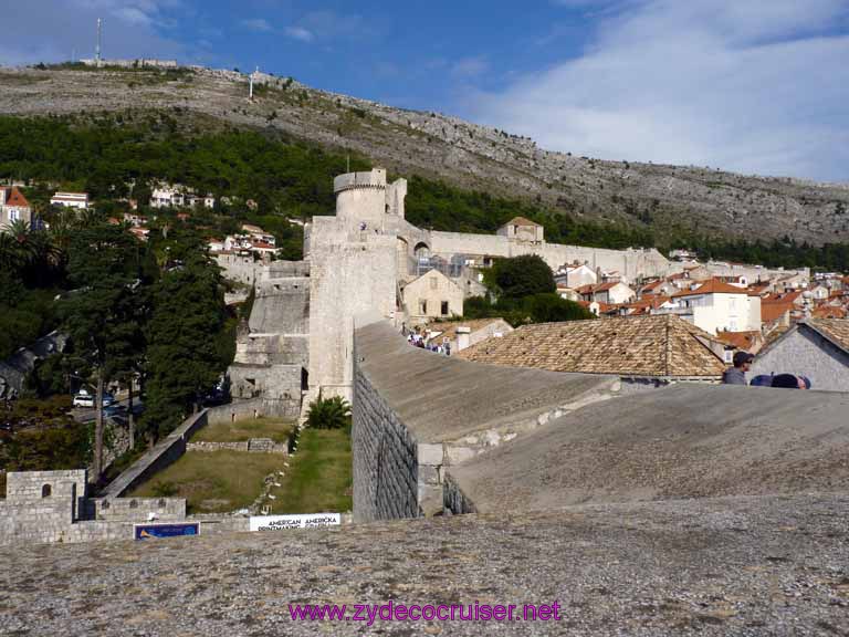 4856: Carnival Dream - Dubrovnik, Croatia -  Walking the Wall
