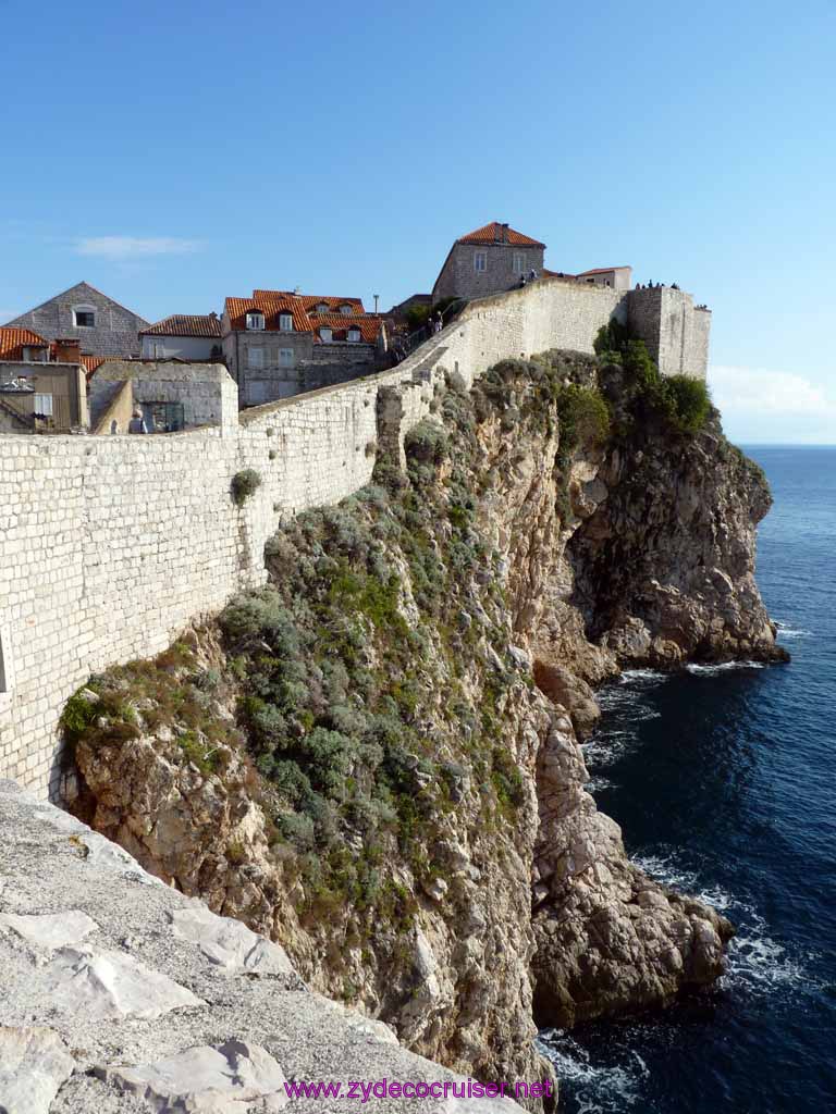 4866: Carnival Dream - Dubrovnik, Croatia -  Walking the Wall