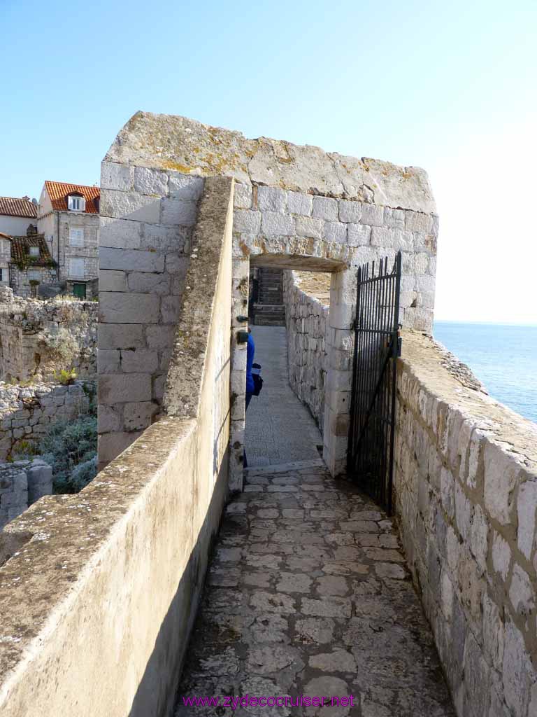4869: Carnival Dream - Dubrovnik, Croatia -  Walking the Wall