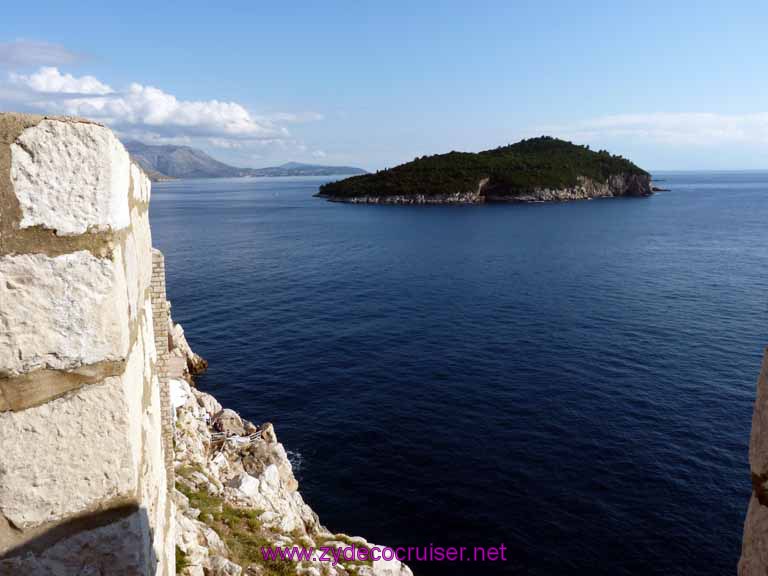 4885: Carnival Dream - Dubrovnik, Croatia -  Walking the Wall