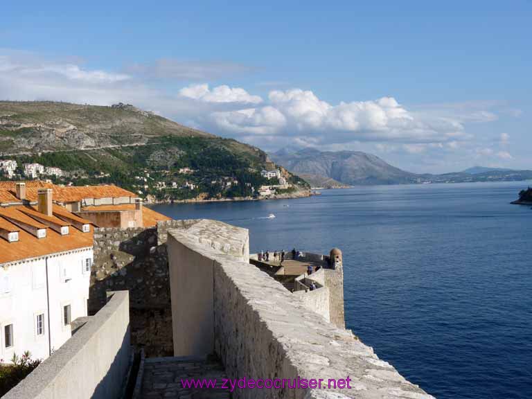 4892: Carnival Dream - Dubrovnik, Croatia -  Walking the Wall 