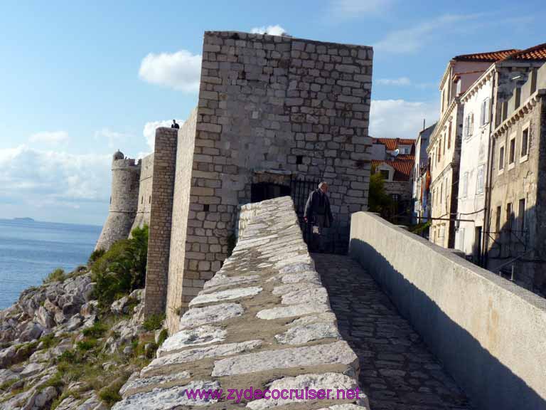 4893: Carnival Dream - Dubrovnik, Croatia -  Walking the Wall