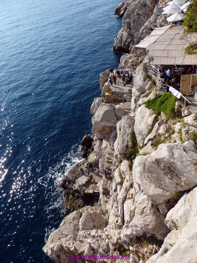 4894: Carnival Dream - Dubrovnik, Croatia - Walking the Wall - Cafe Buza