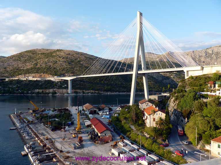 4960: Carnival Dream - Dubrovnik, Croatia - Dubrovnik Bridge - Franjo Tudjman Bridge