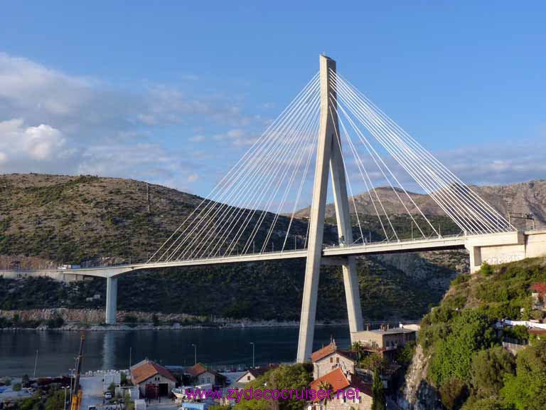 4961: Carnival Dream - Dubrovnik, Croatia - Dubrovnik Bridge - Franjo Tudjman Bridge