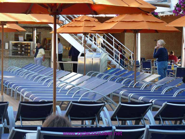 0106: Carnival Dream, Transatlantic Cruise - Sea Day 1 - Lido Deck