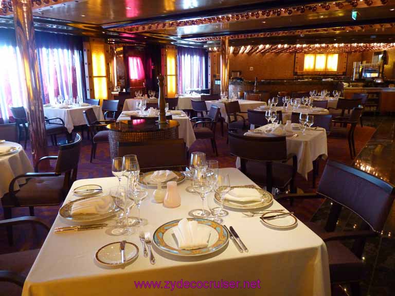 0110: Carnival Dream, Transatlantic Cruise - Sea Day 1 - The Chef's Art Supper Club / Steakhouse