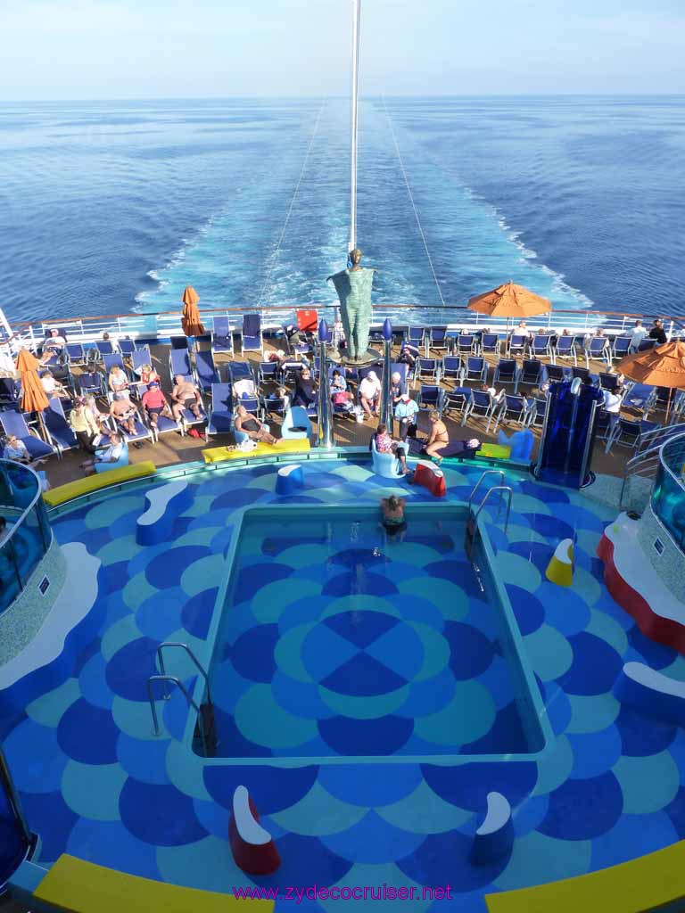 0114: Carnival Dream, Transatlantic Cruise - Sea Day 1 - Sunset Pool