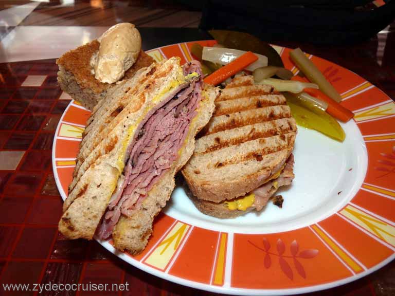 1679: Carnival Dream, Las Palmas, Canary Islands - Combination Pastrami and Corned Beef with Swiss