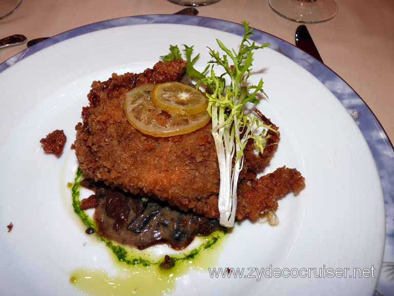 Carnival Dream - Maryland Softshell Crab with Wild Mushrooms